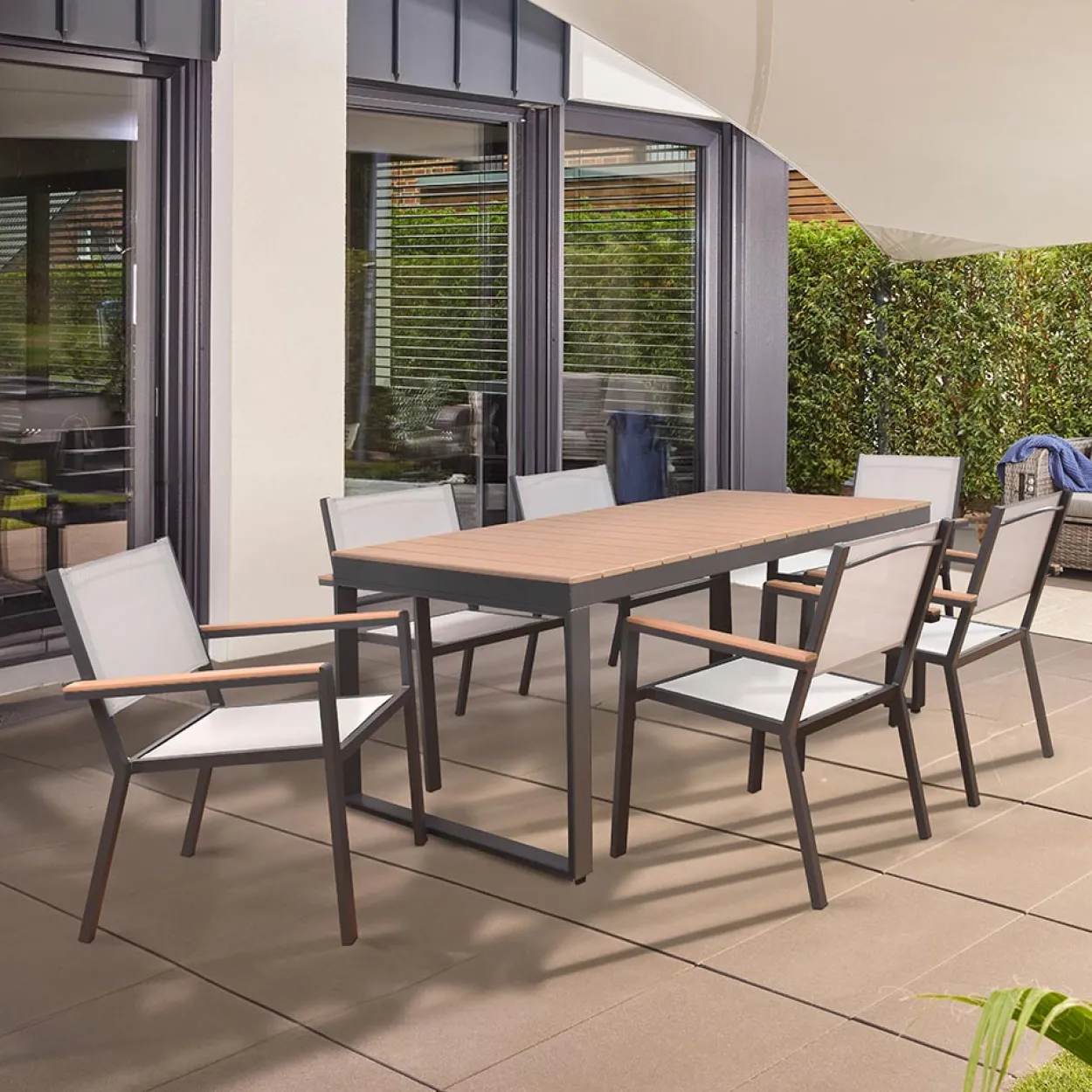 Gartentisch SIERA – 160 x 90 cm