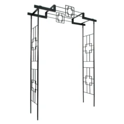 Gartentor aus Metall, ca. 175 × 50 × 230 cm
