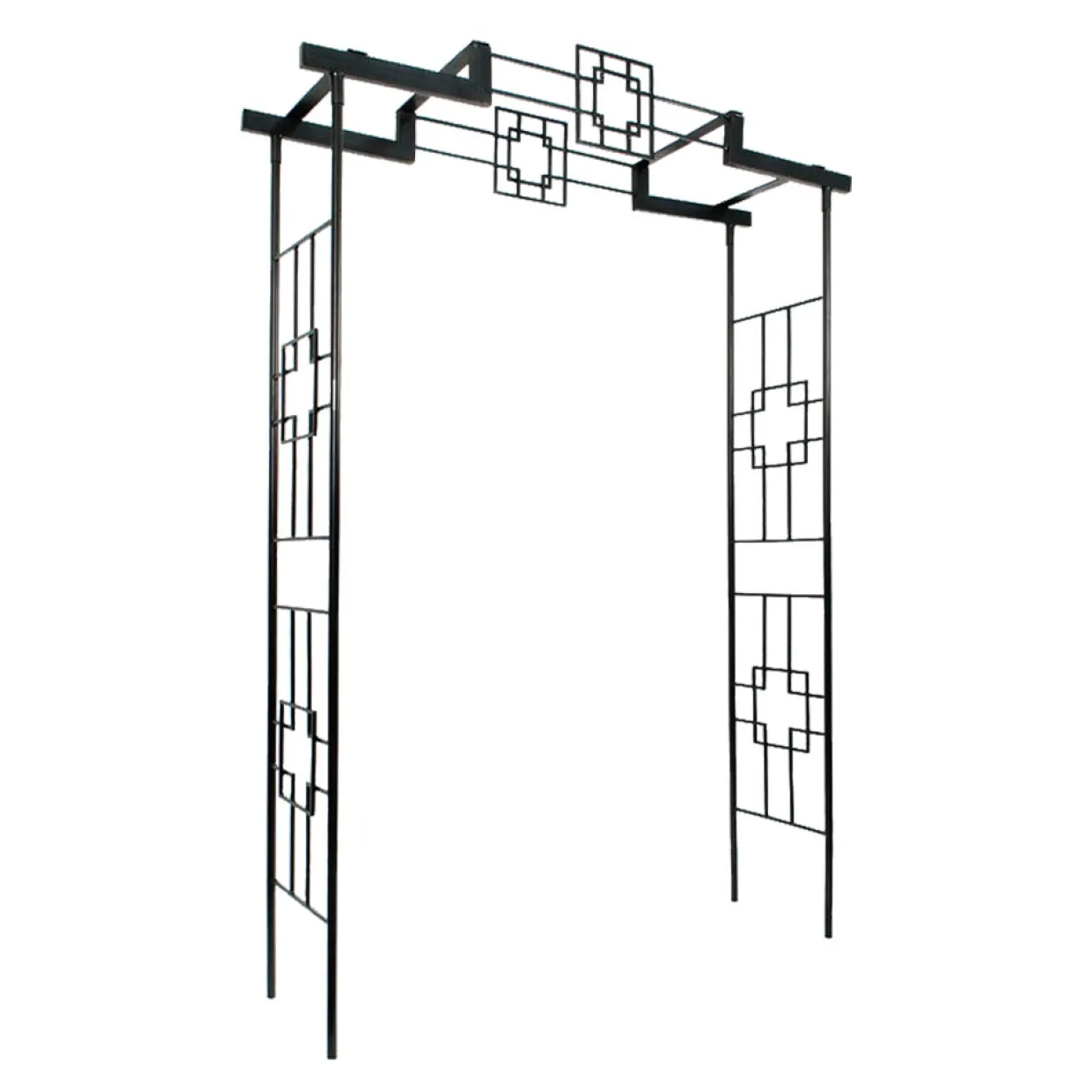 Gartentor aus Metall, ca. 175 × 50 × 230 cm