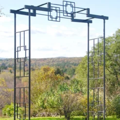 Gartentor aus Metall, ca. 175 × 50 × 230 cm