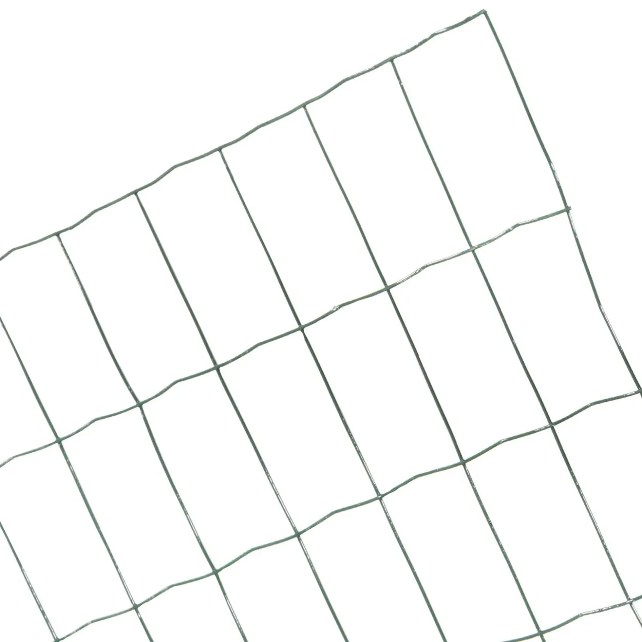 Gartenzaun, Drahtzaun 25 m lang, grün