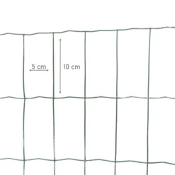 Gartenzaun, Drahtzaun 25 m lang, grün