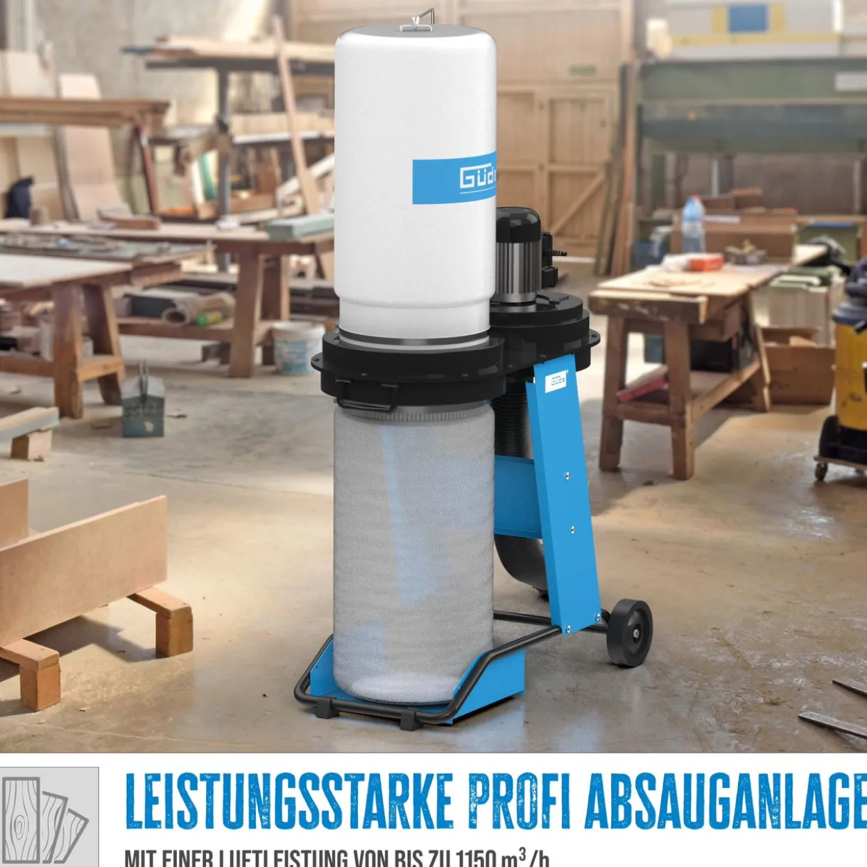 Güde Absauganlage GAA 65.1