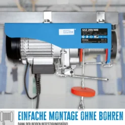 Güde Elektrischer Seilzug GSZ 200/400