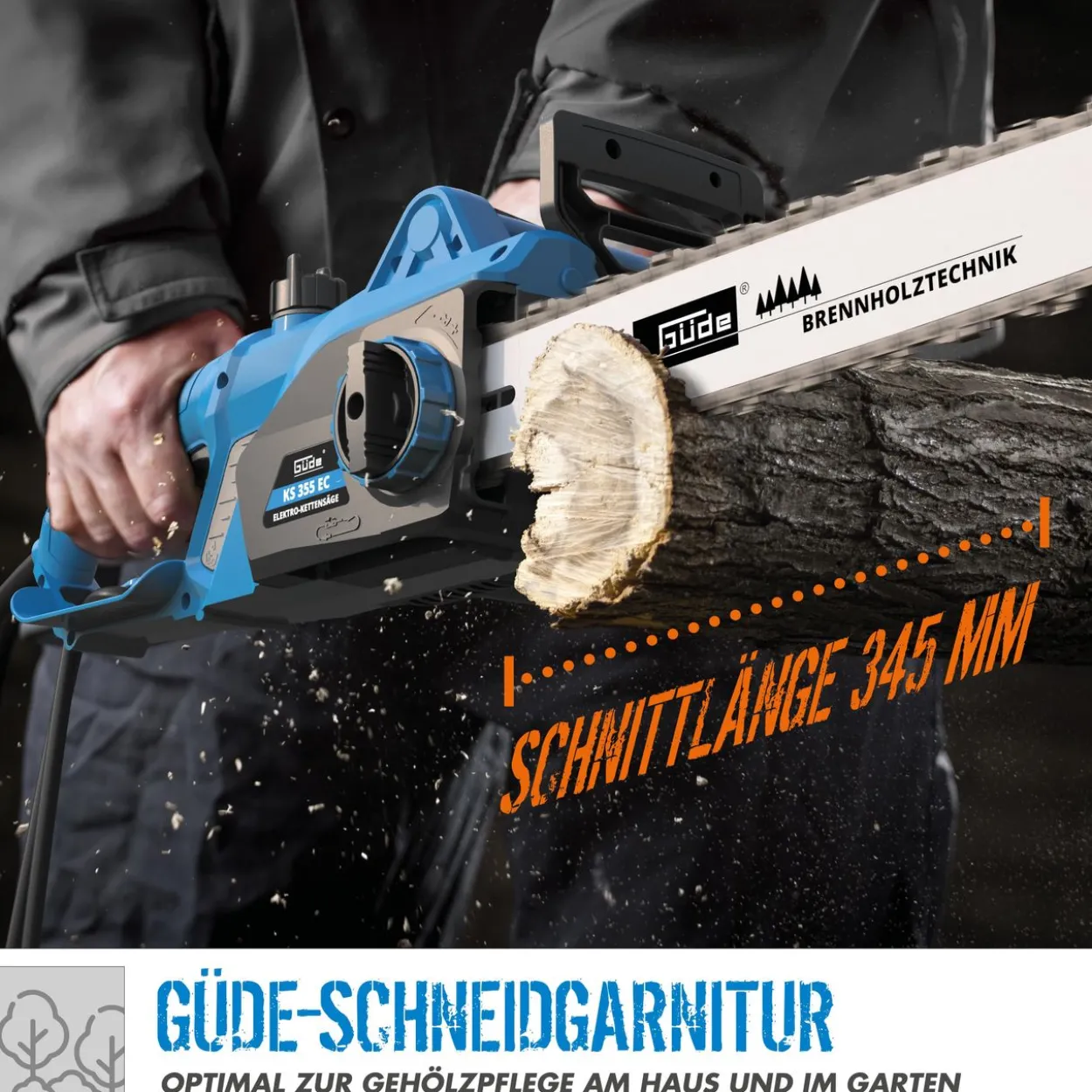 Güde Elektrokettensäge KS 355 EC