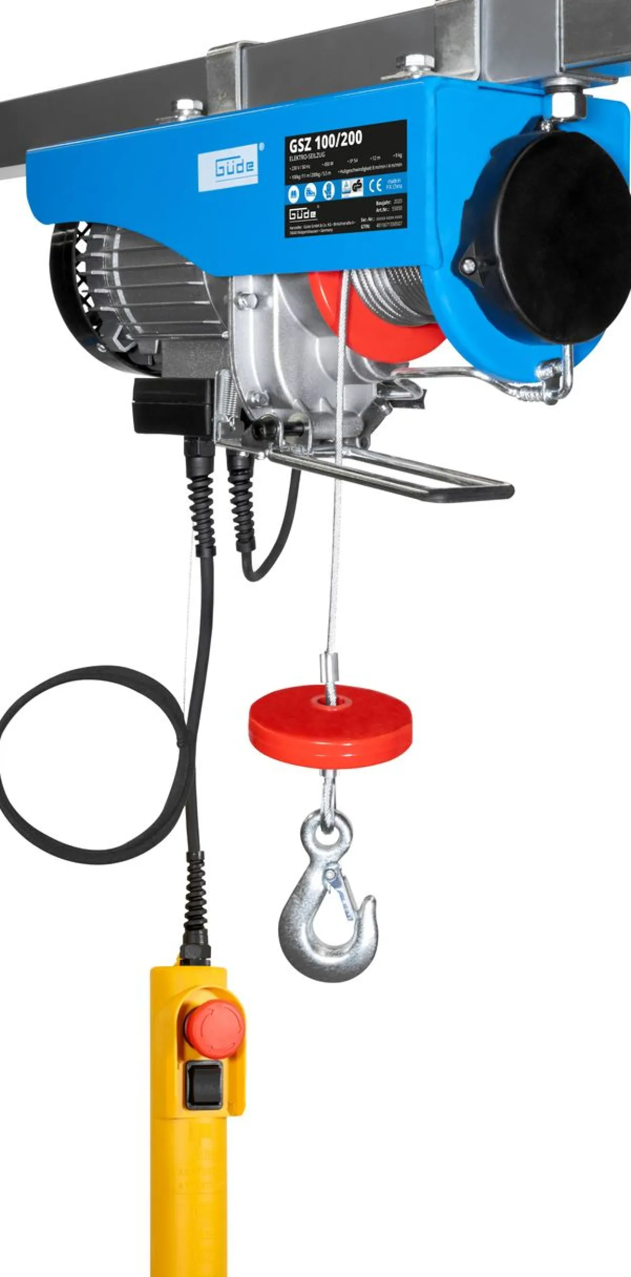 Güde Elektro-Seilzug GSZ 100/200