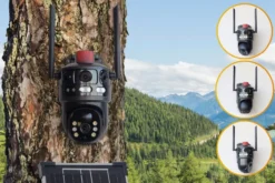 4G Dual Kamera Outdoor TX-329 mit Solarmodul