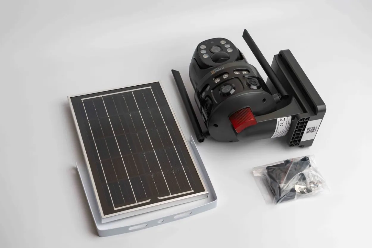 4G Dual Kamera Outdoor TX-329 mit Solarmodul