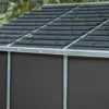 Gerätehaus Rubicon 237X229X235 cm Dunkelgrau