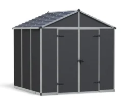 Gerätehaus Rubicon 237X229X235 cm Dunkelgrau