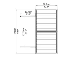 Geräteschuppen 6x3