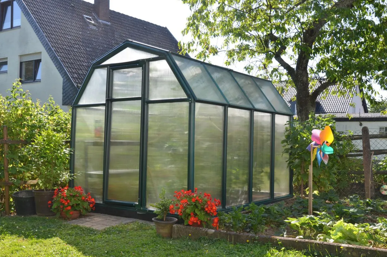 Gewächshaus Eco Grow 259 x 204cm Grün