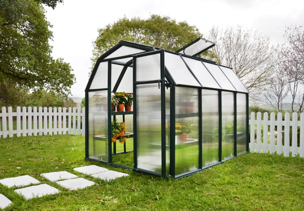 Gewächshaus Eco Grow 259 x 204cm Grün