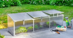 Gewächshaus Modular, ca.180 x 51 x 51 cm- Transparent