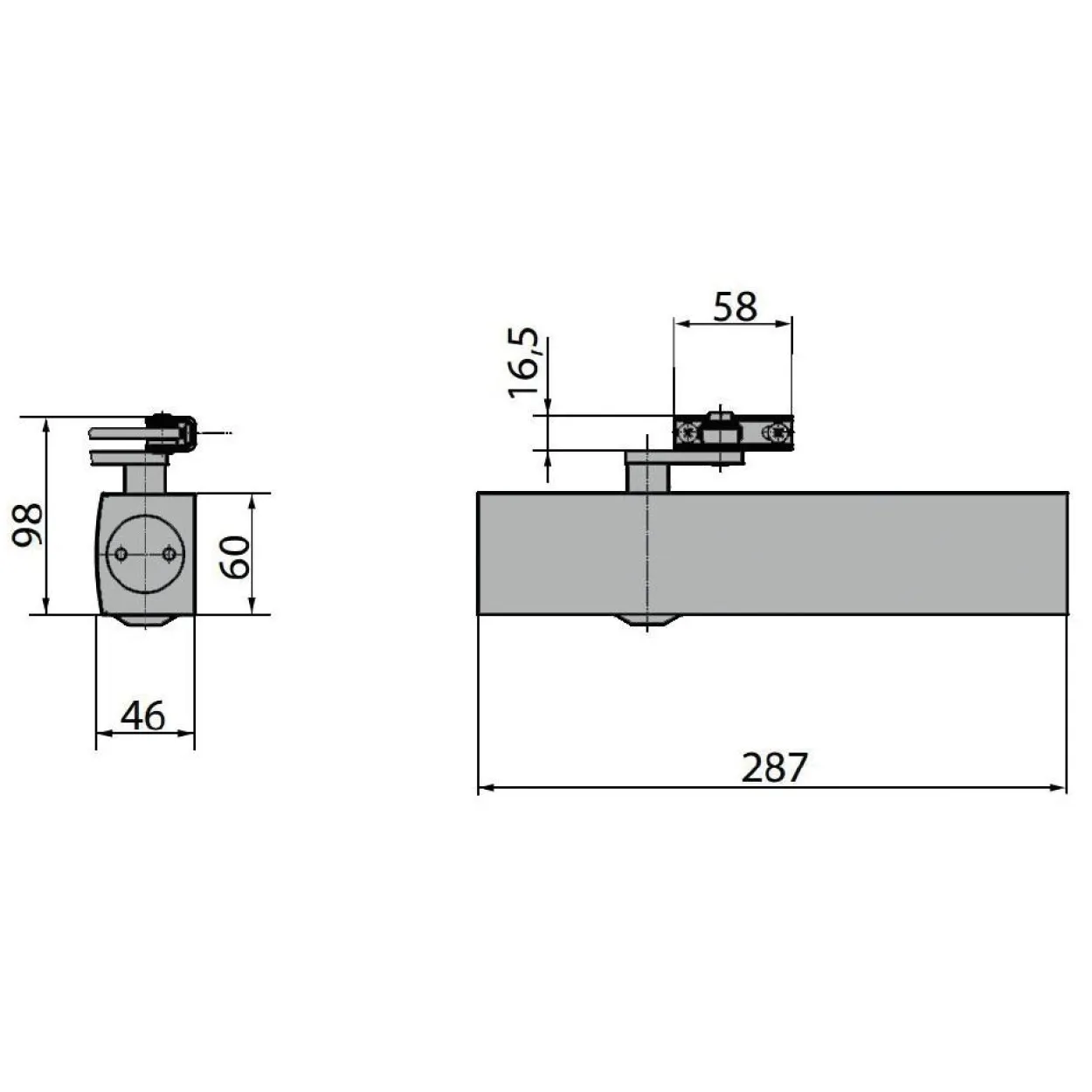 GEZE - TS 4000 Türschließer