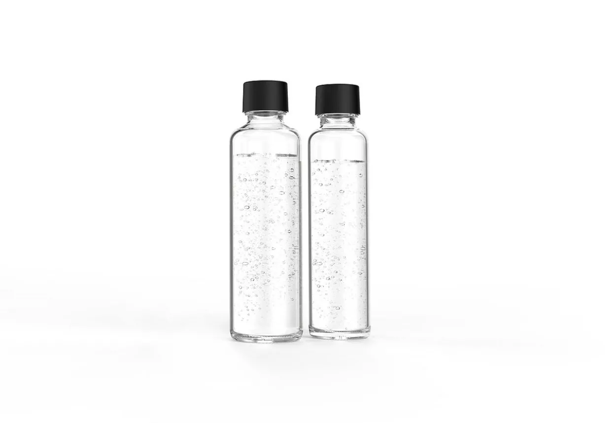 Glasflaschen 0,6L + 0,85L 2er-Set für Logan