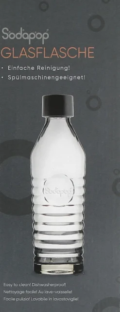 Glaskaraffe 850ml für Sodapop Harold