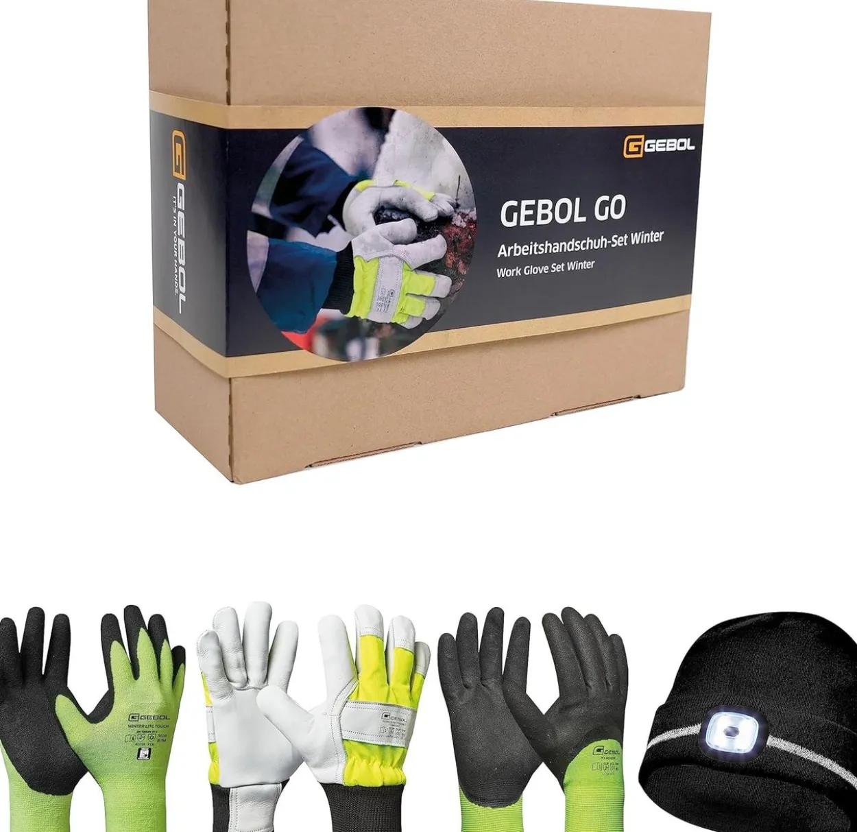 GO Arbeitshandschuh-Set WINTER