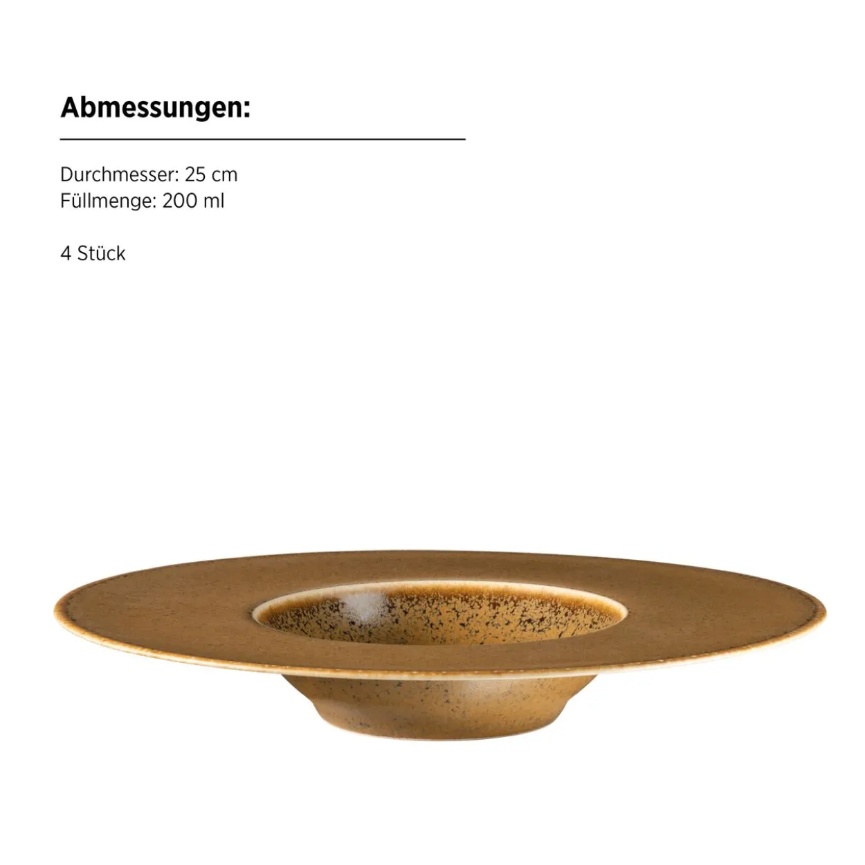 Gourmetteller 4-tlg.