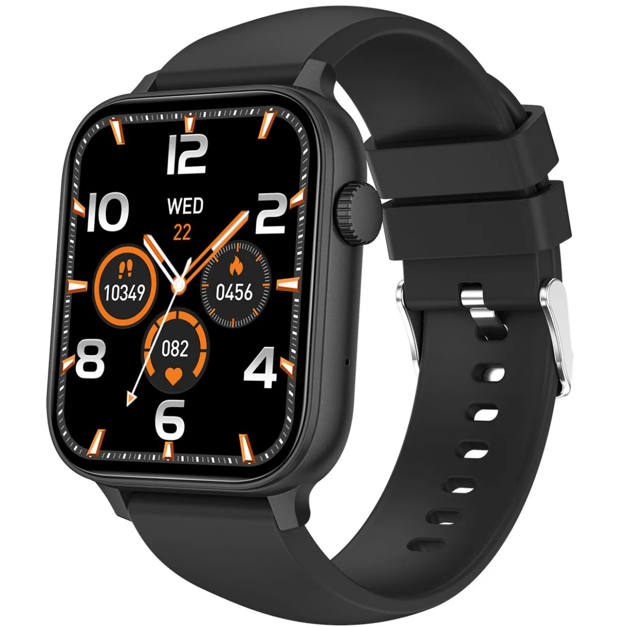 GPS Smartwatch Loca 1.85“ Display, schwarz