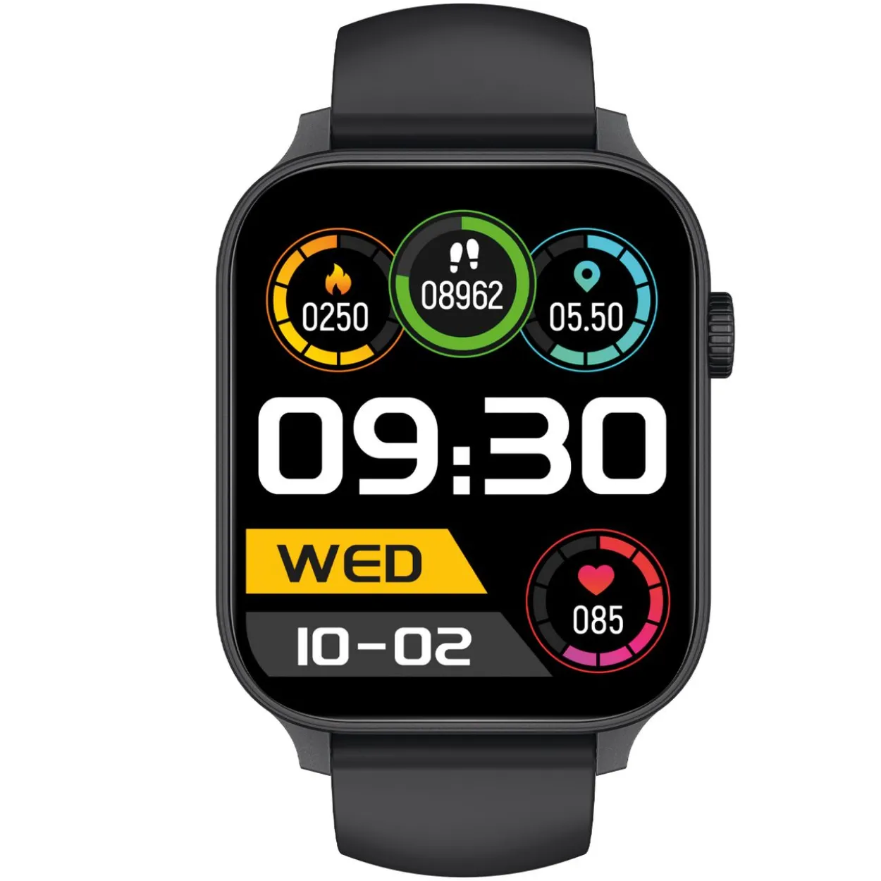 GPS Smartwatch Loca 1.85“ Display, schwarz