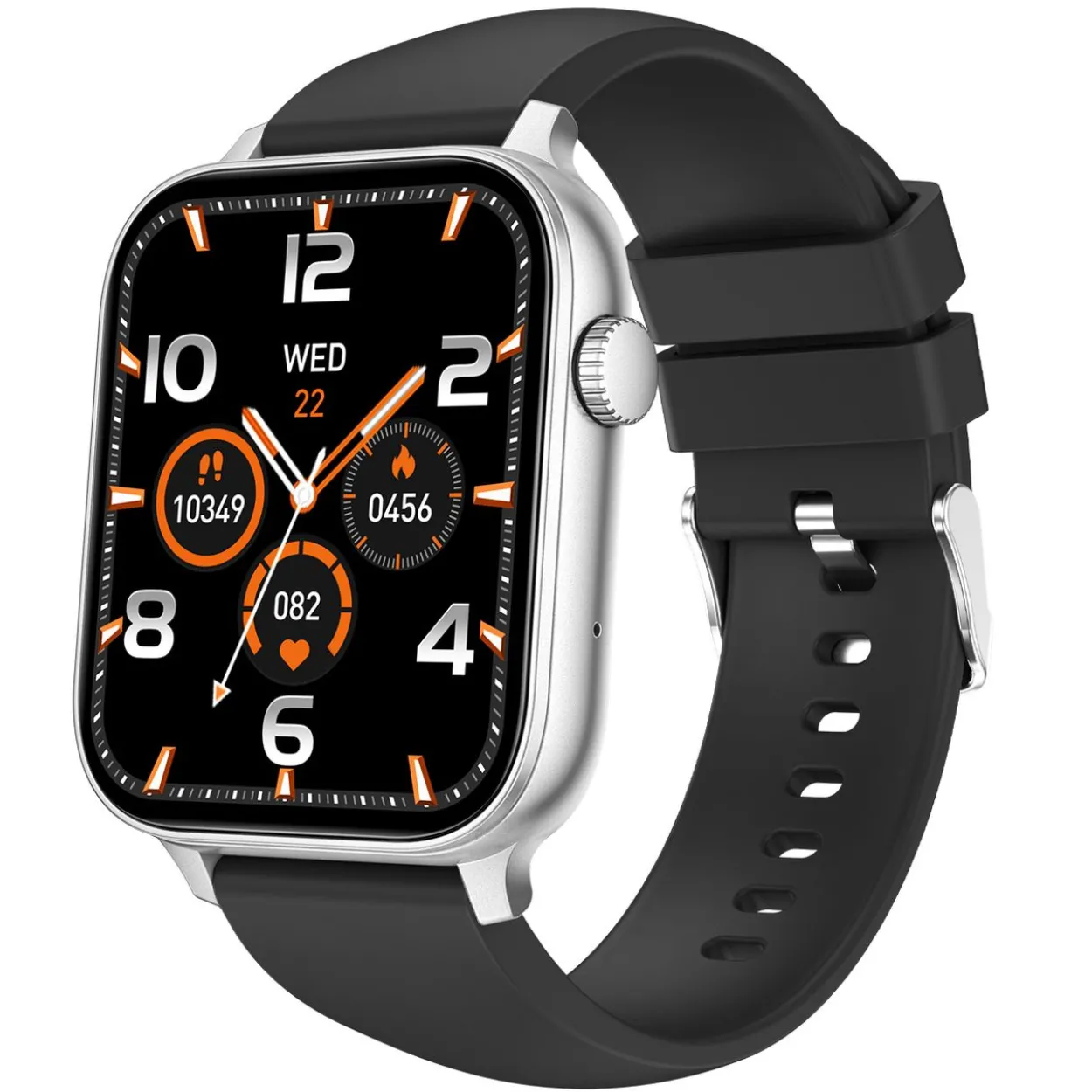 GPS Smartwatch Loca 1.85“ Display silber
