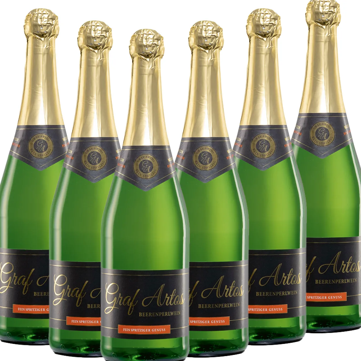 Graf Artos Beerenperlwein weiß halbtrocken 0,75l
