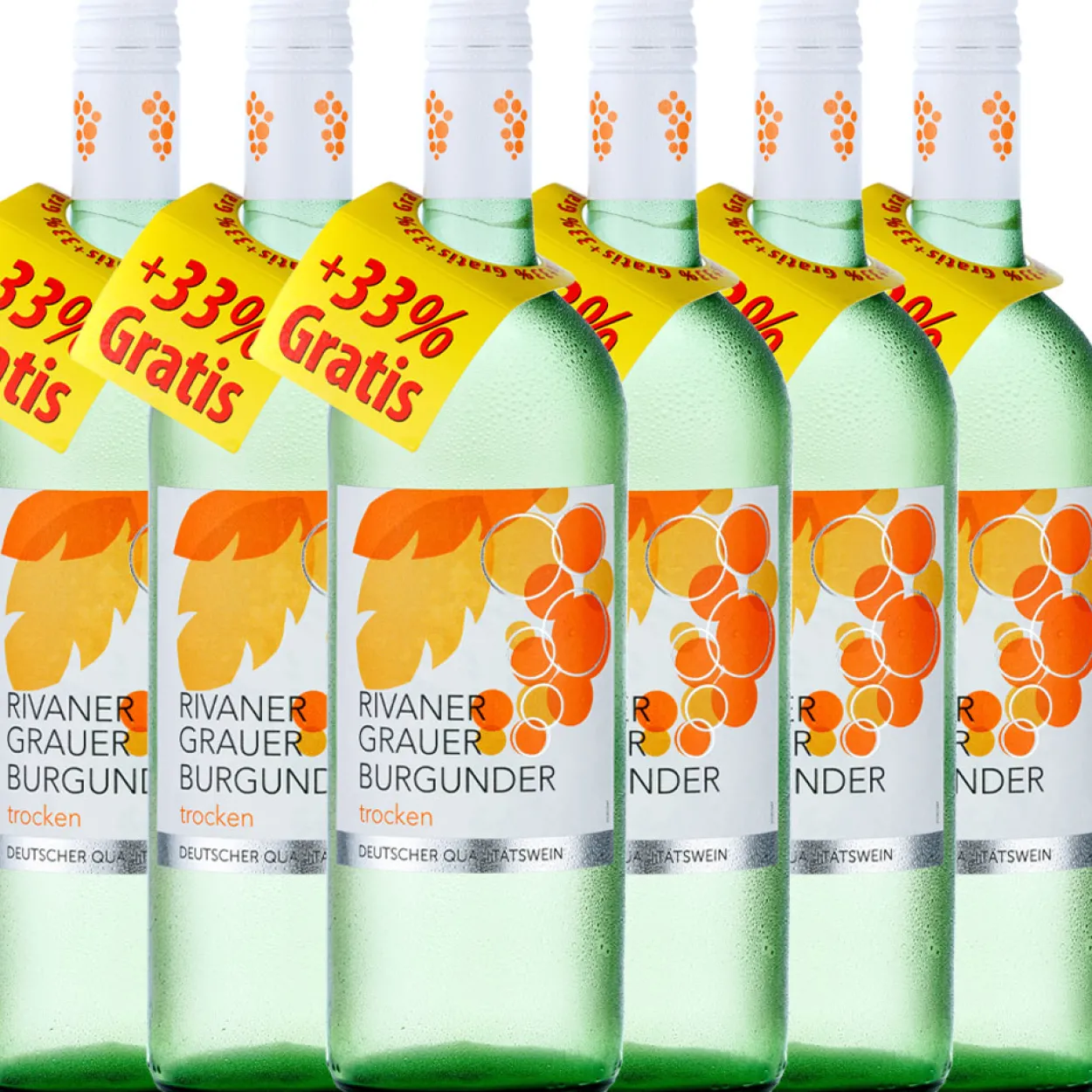 Grauer Burgunder QbA trocken +33% gratis