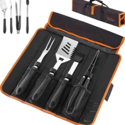 Grillbesteck 4tlg + Tasche