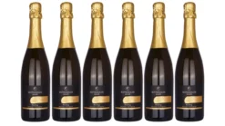 Großbottwarer Wunnenstein Riesling Sekt Qba Trocken 0,75L 6er Karton