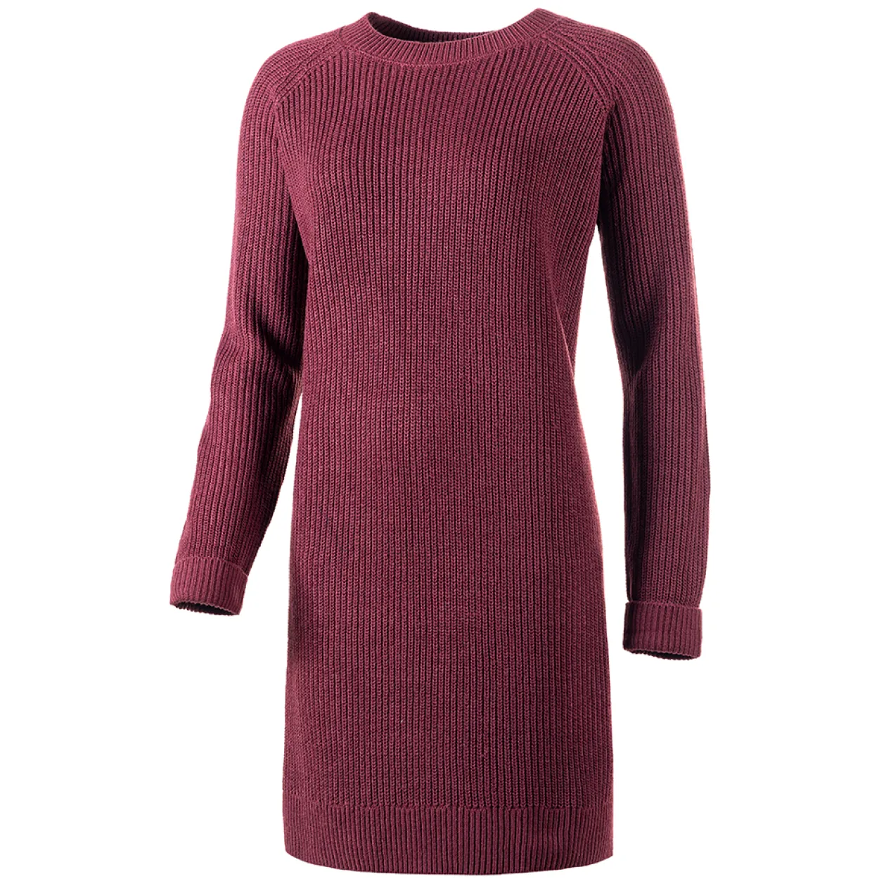 Grobstrick-Kleid