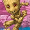 Groot Strandtuch aus Baumwolle 70x140 cm