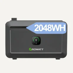 Growatt NOAH 2000 0% MwSt §12 III UstG 2,048kWh Niedervolt-Batterie für Balkonkraftwerke