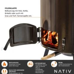 Gulaschkanone für Eintöpfe und Glühwein