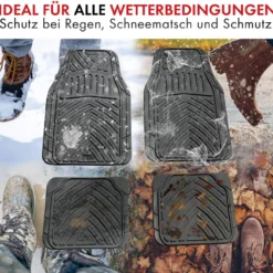 Gummimatte Herkules 4 tlg.