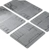 Gummimatte New Style 4 tlg. schwarz-weiss