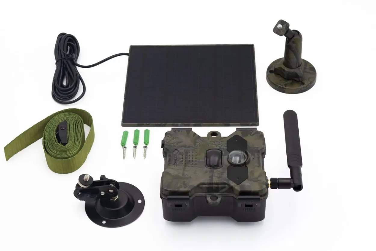 4G Wildkamera TX-189 + Solar Panel