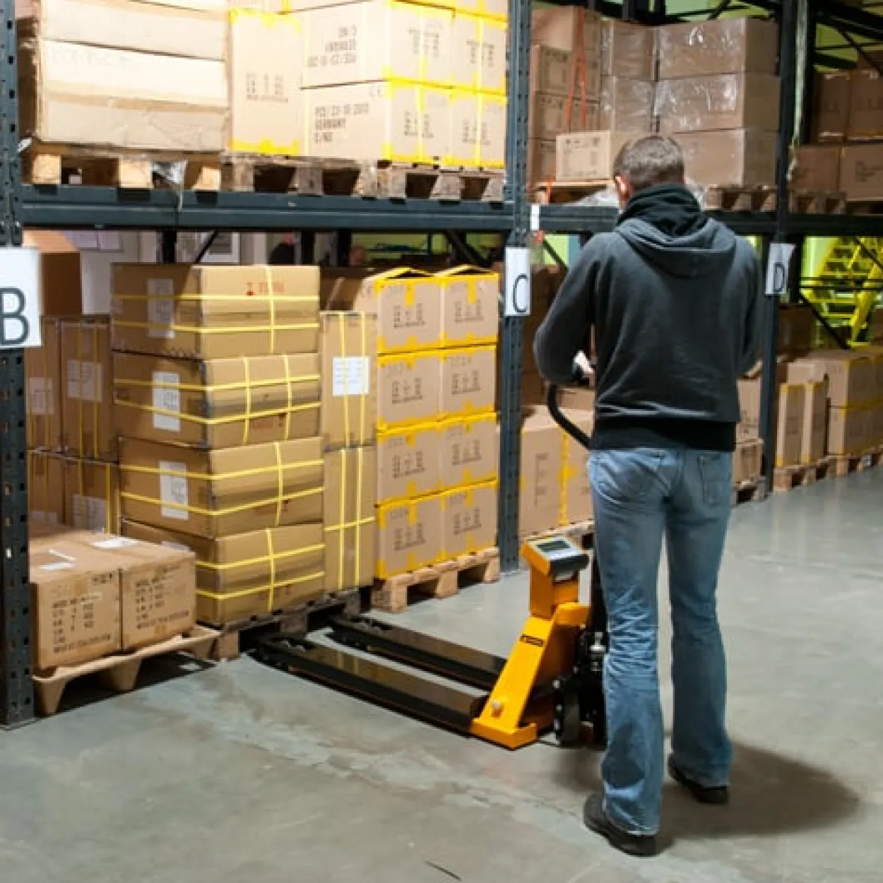 Handhubwagen-Waage PCE-PTS 1N