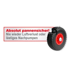 Handwagen mit Kunststoffkorb, H 240 mm, blau, LxBxH 1250x640x660 mm, Tragkraft 200 kg