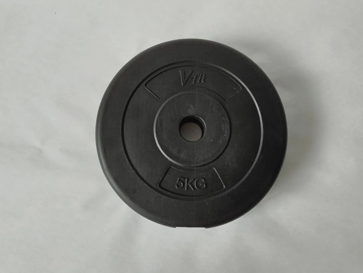 Hantelscheibe 5 kg Vinyl (paarweise)