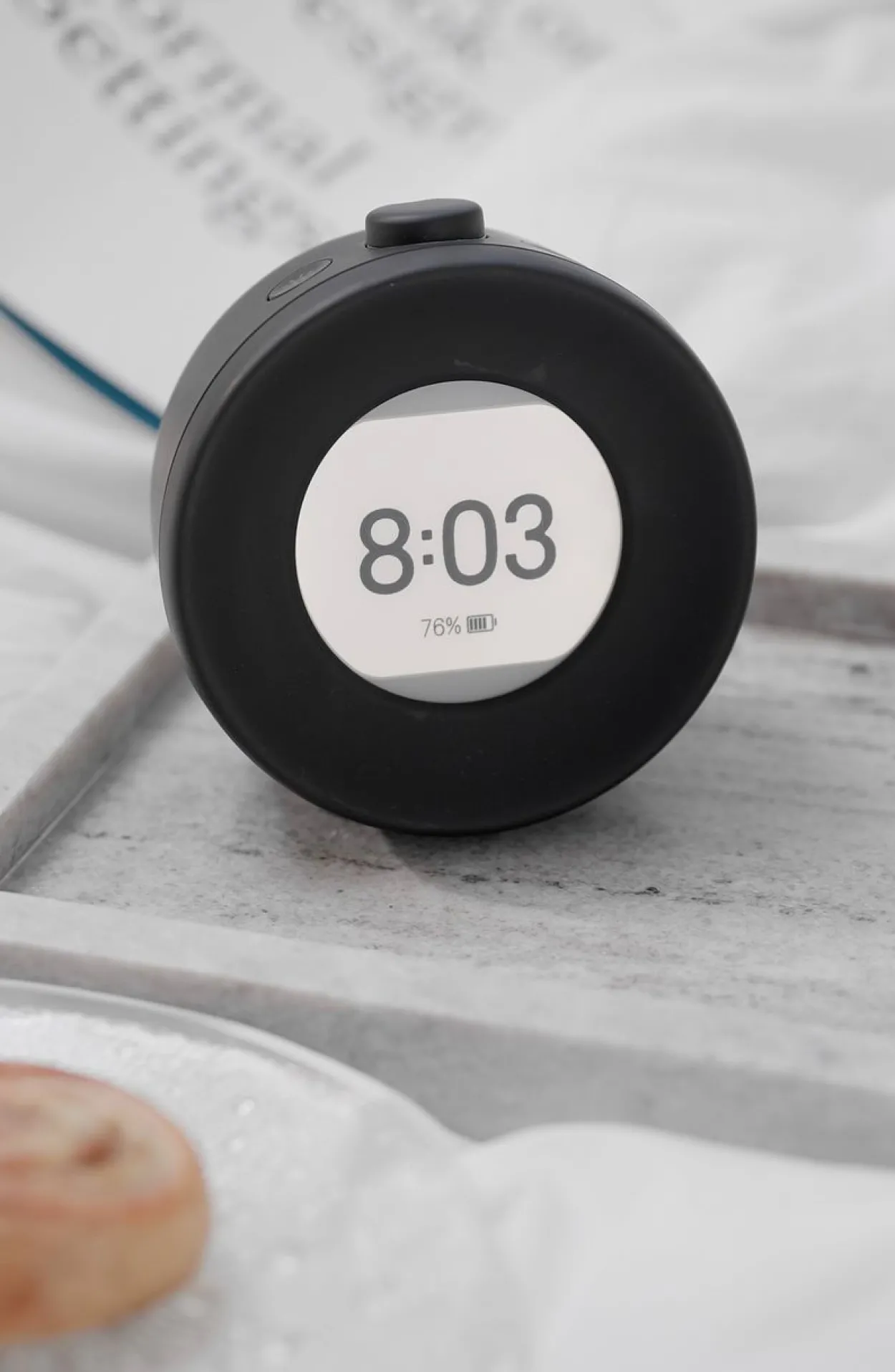 Harmony 2 Digital-Wecker – Schwarz, ohne Lichtemission