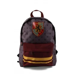 Harry Potter Gryffindor 41 CM High-End Rucksack 1 Zip-Fach + 1 Zip-Tasche Backpack