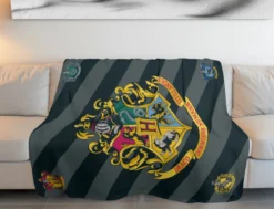 Harry Potter Kuscheldecke aus Fleece 100x150 cm