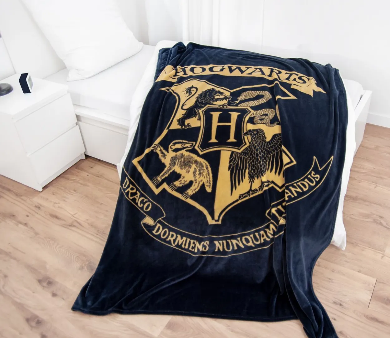 Harry Potter Wellsoft-Flauschdecke Größe 150x200 cm