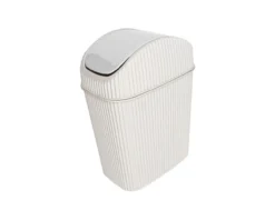 HATEX Kosmetikeimer 2,5 L mit Schwingdeckel - Beige