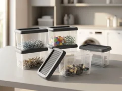 Haushalts und Sortierbox 490ml 4er-Set