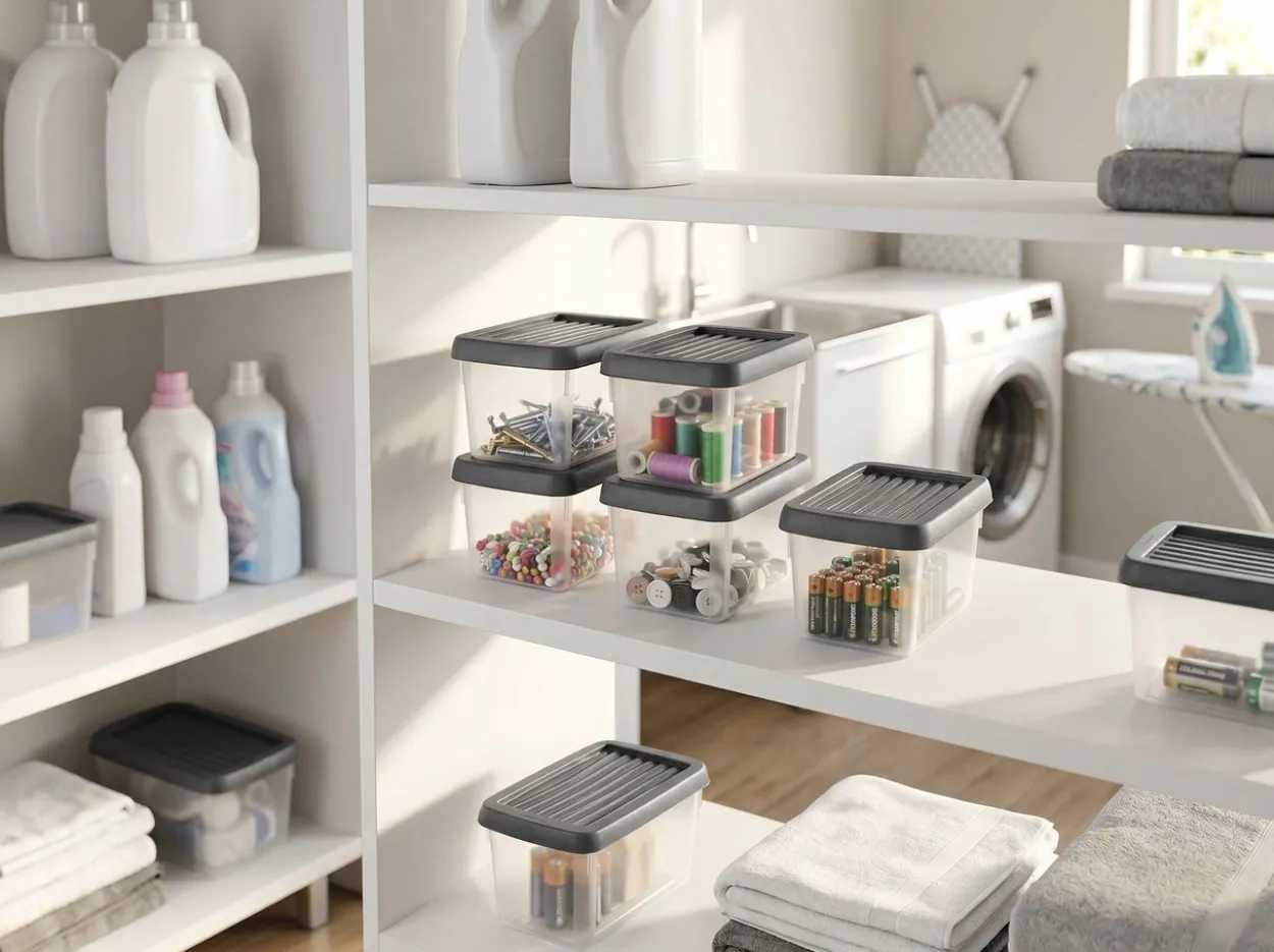 Haushalts und Sortierbox 490ml 4er-Set
