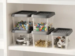 Haushalts und Sortierbox 490ml 4er-Set