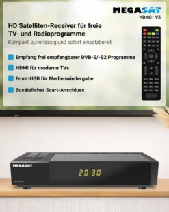HD 601 V5 – HD Sat-Receiver mit USB