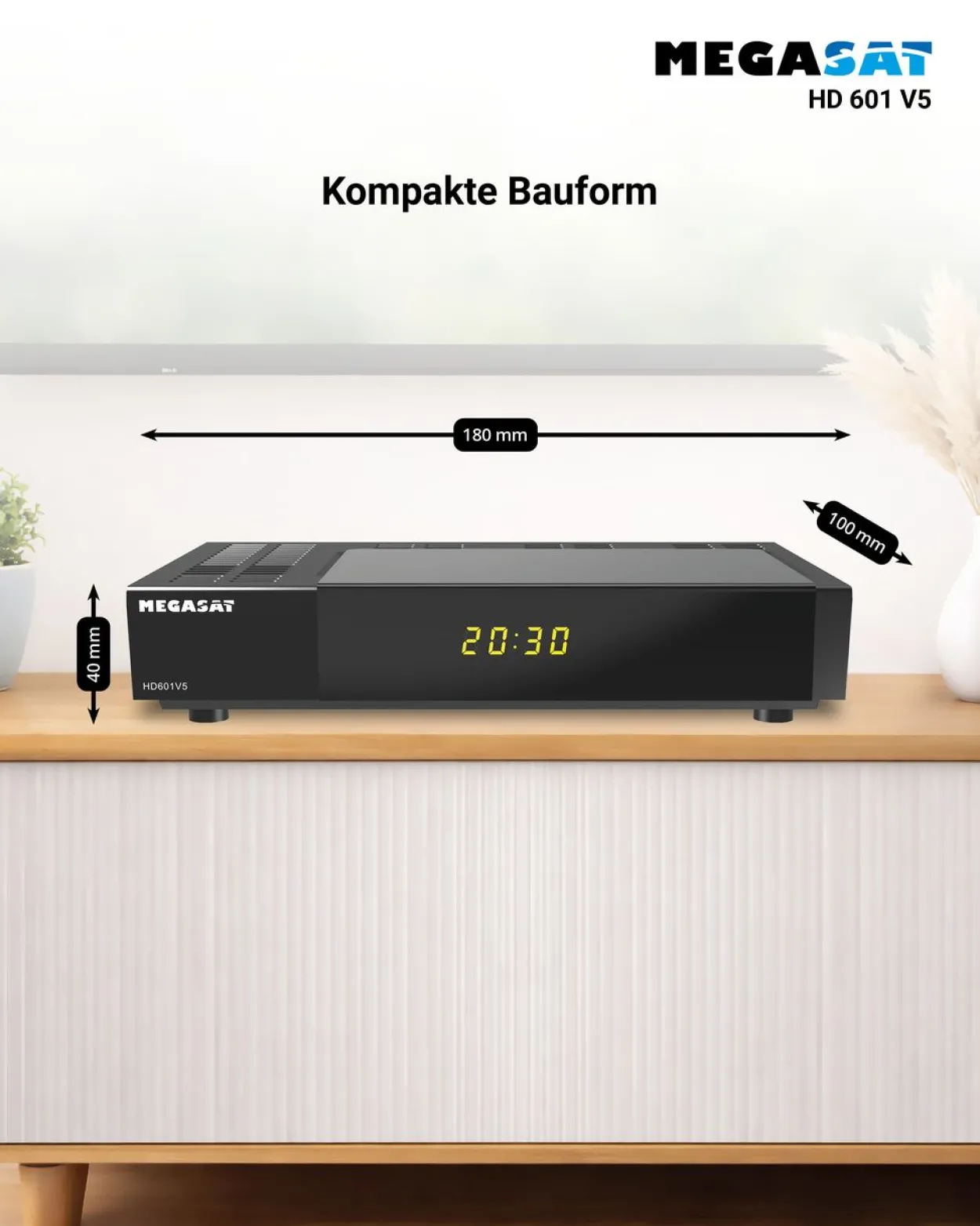 HD 601 V5 – HD Sat-Receiver mit USB
